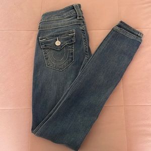 true religion skinny jeans medium wash